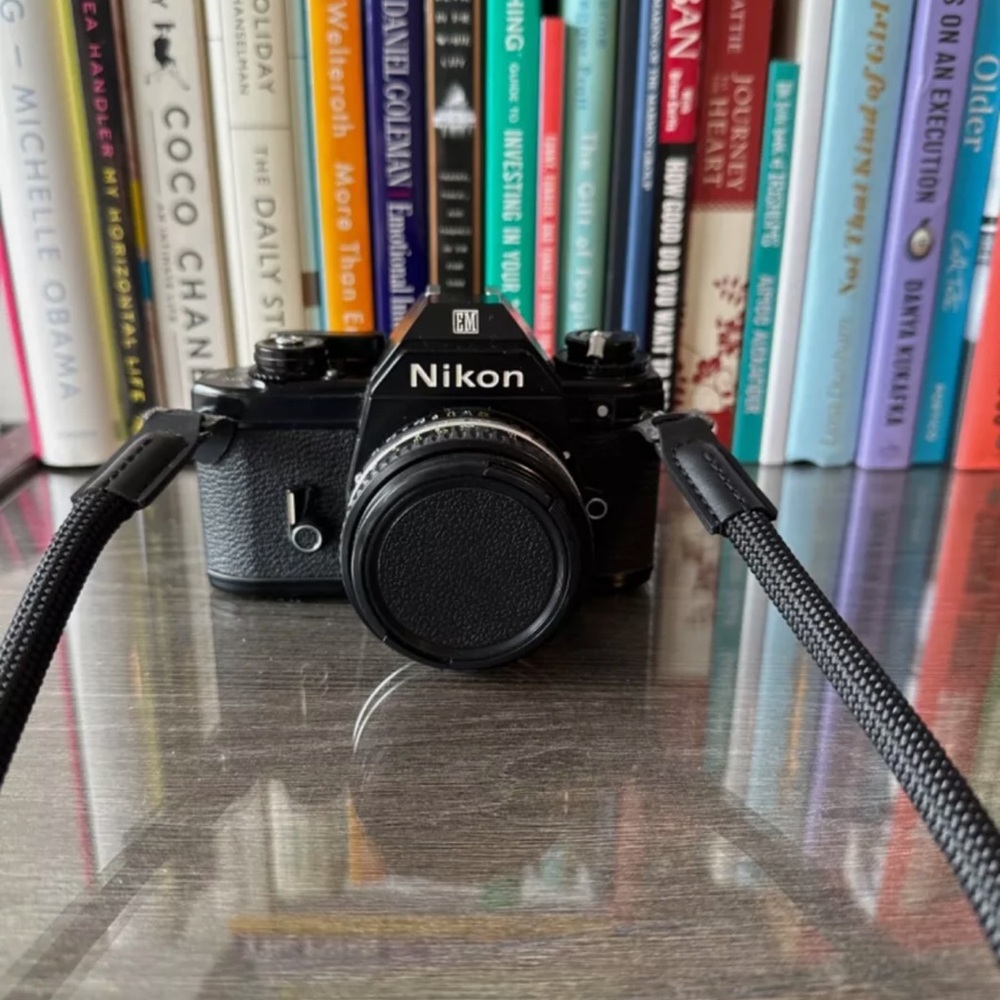 Nikon EM 35mm Film Camera with 50mm F1.8 Lens